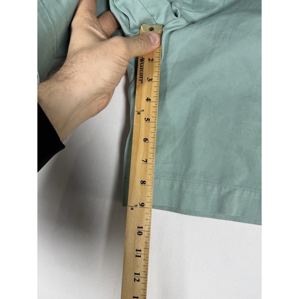 NWT Polo Ralph Lauren Shorts Men 32 Classic Fit 9" Chino Green Flat Front Preppy - Picture 7 of 7